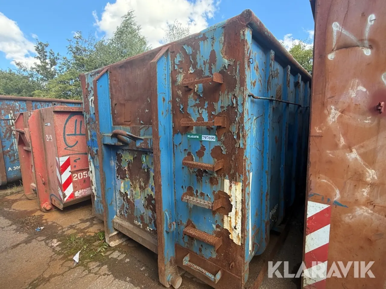 Billede 1 - Åben affaldscontainer 30 m³