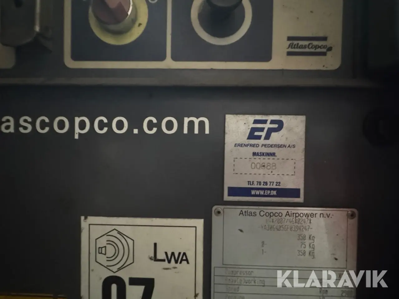 Billede 7 - Kompressorer Atlas Copco XAS 27