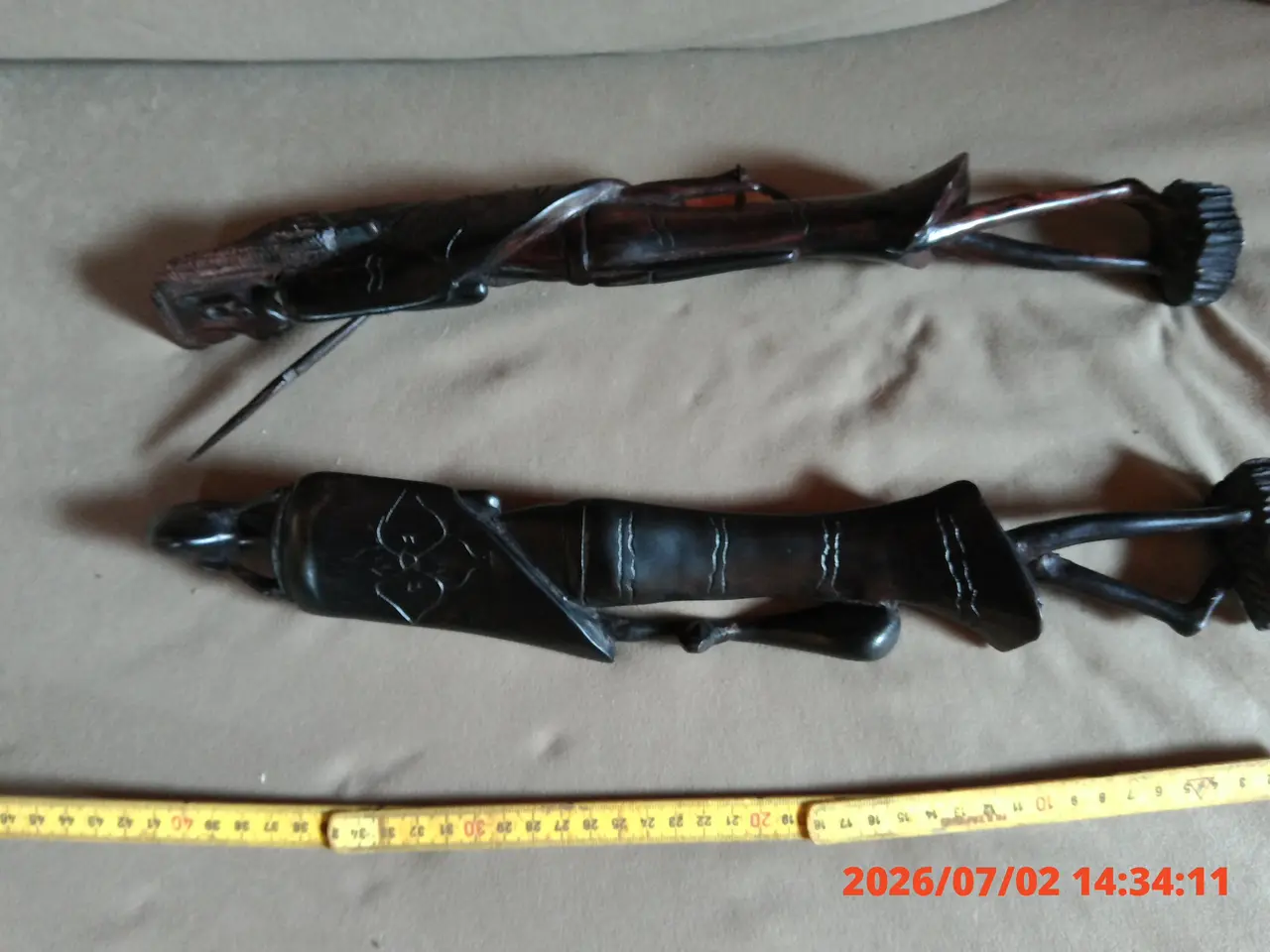 Billede 2 - 2 afrika figurer