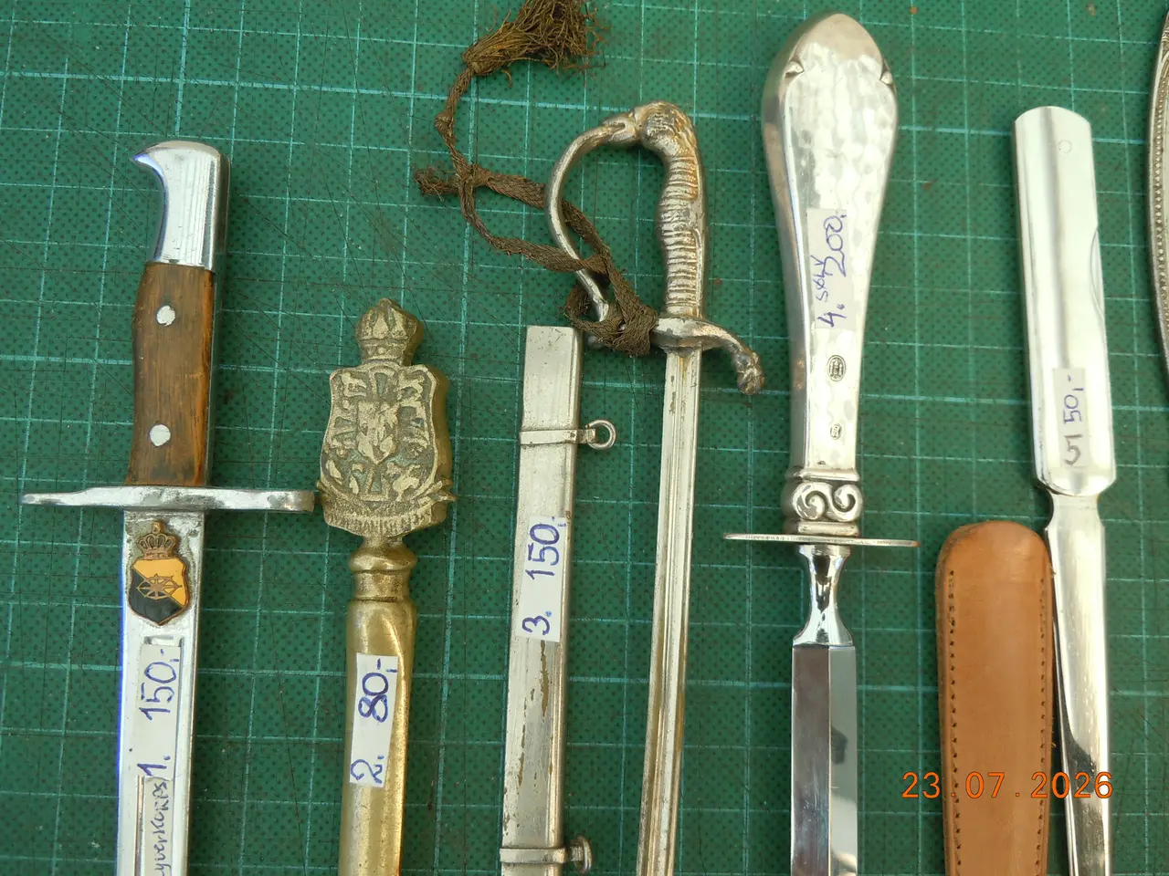 Billede 3 - Brevåbnere. Papirknive. Mange forskellige. 