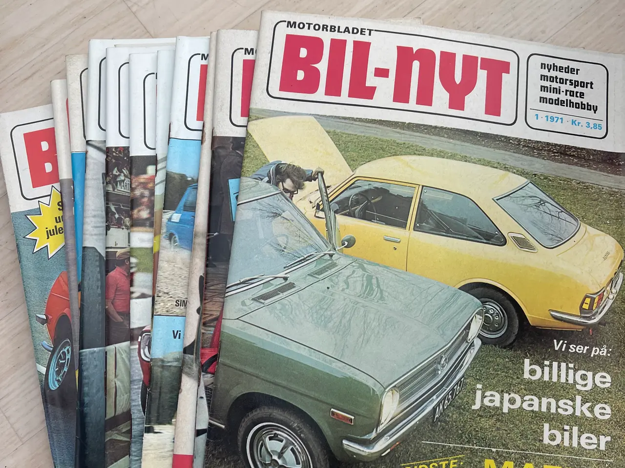 Billede 1 - Bilblade - gamle og originale