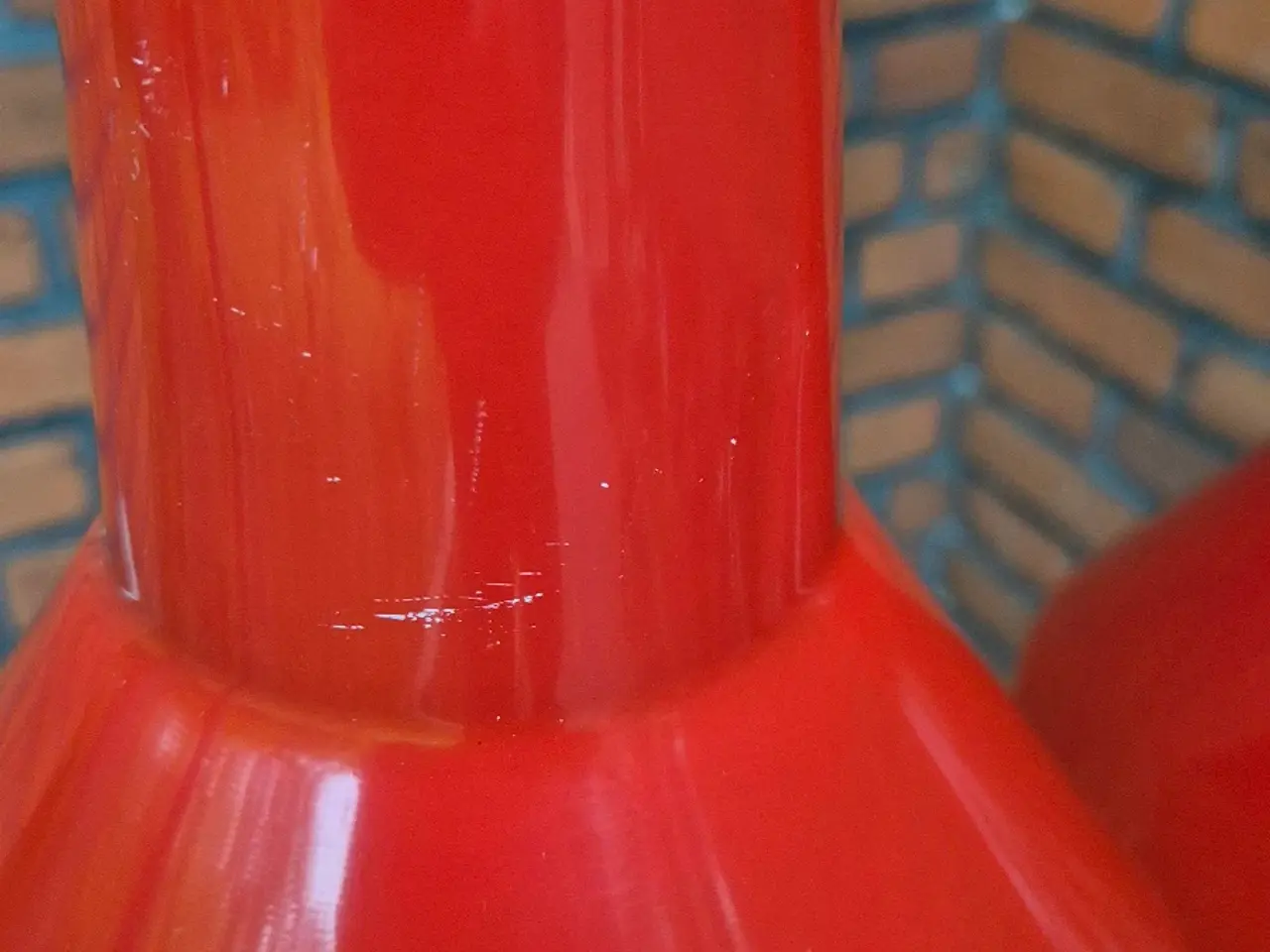 Billede 9 - Røde retropendler med form som en arkitektlampe