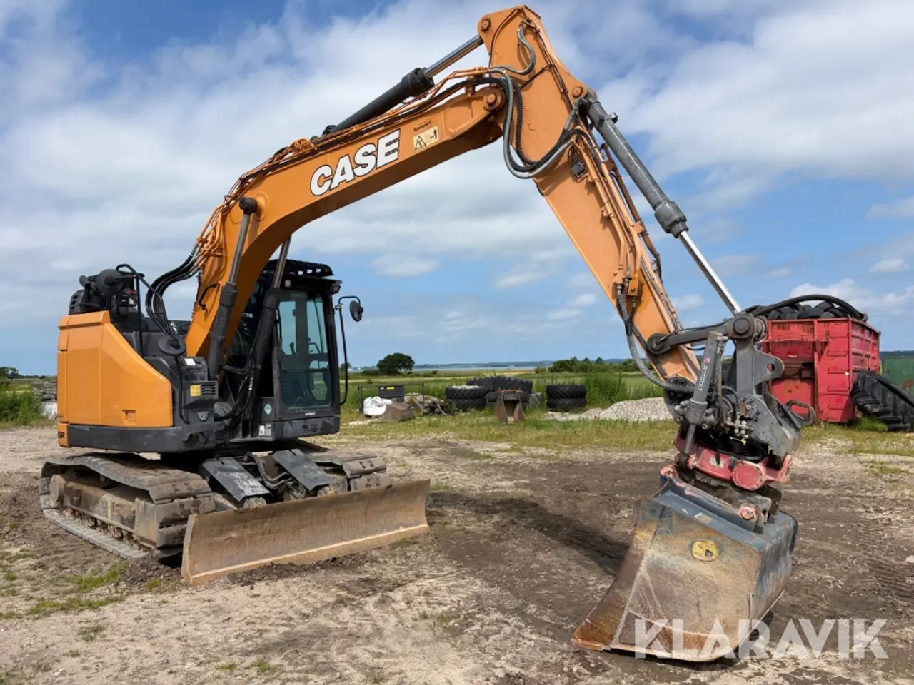 Billede 4 - Gravemaskine Case CX145D SR