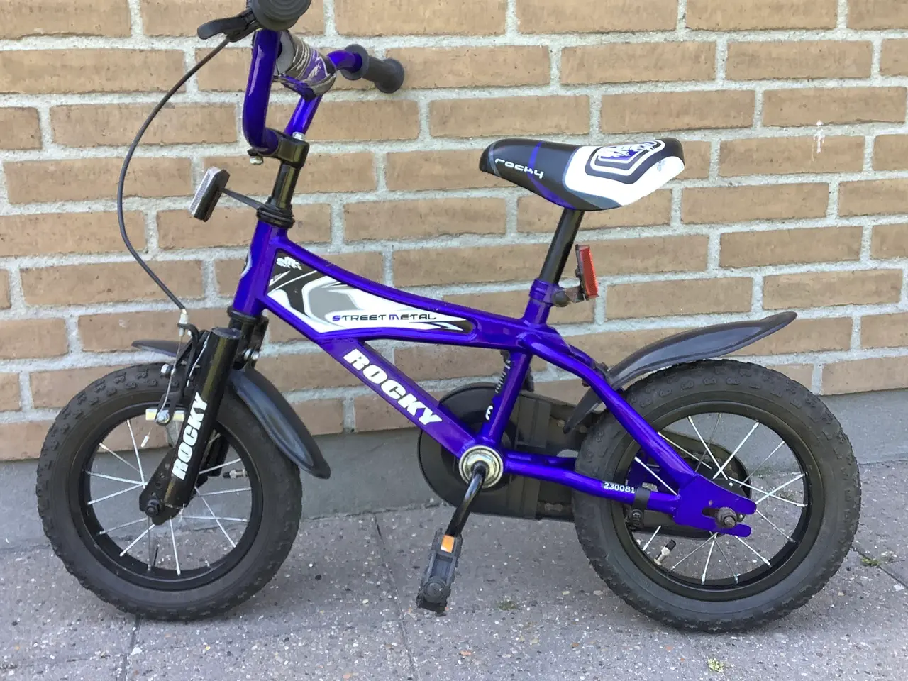Billede 1 - ROCKY Street Metal børnecykel