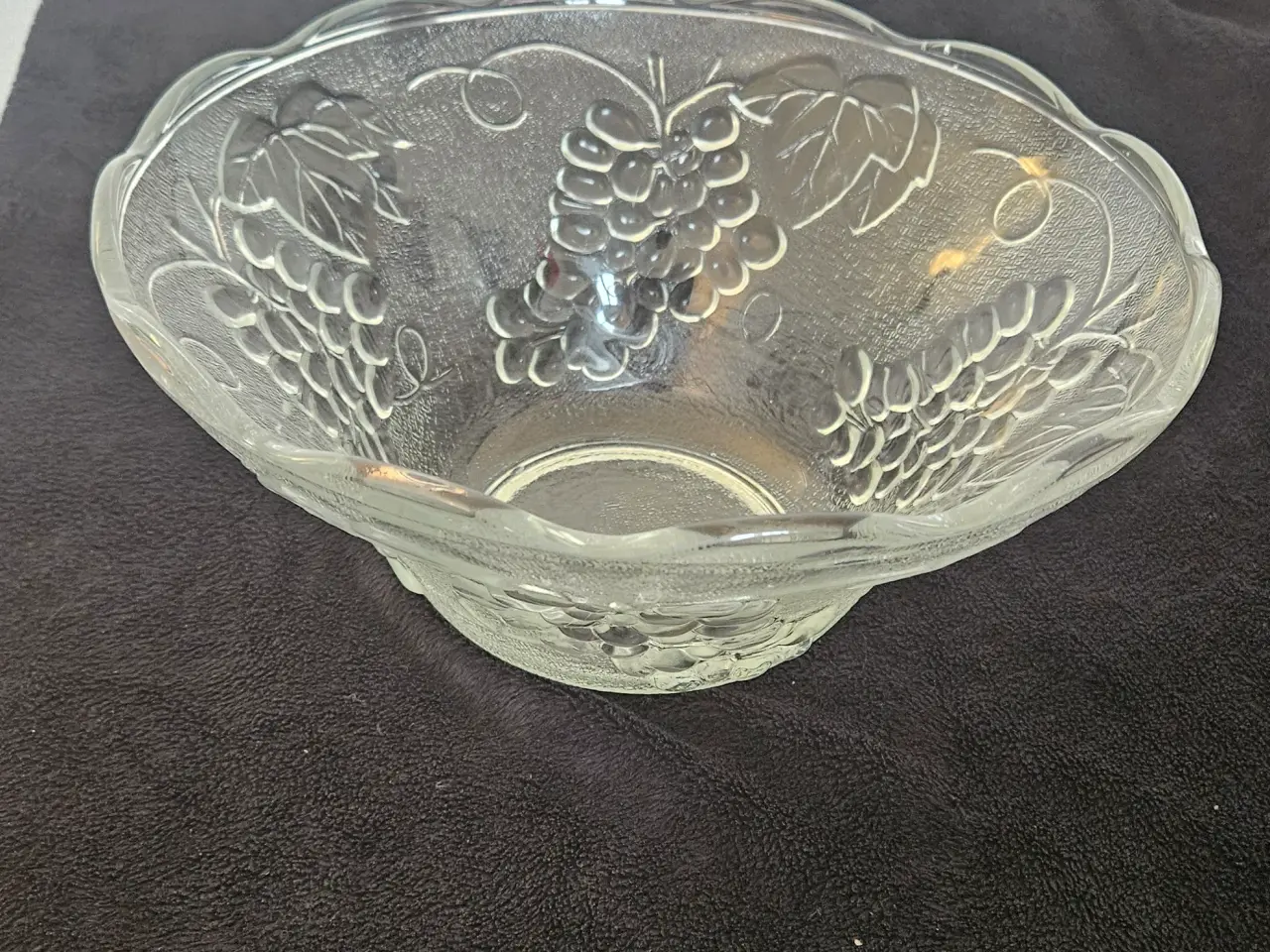 Billede 1 - Gammel glas bowle, flot