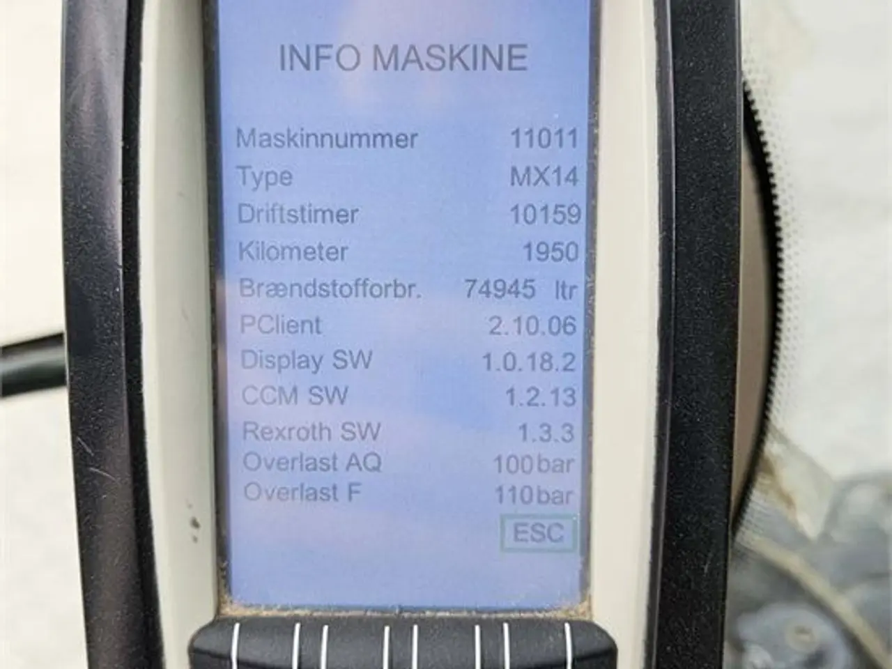 Billede 40 - Hydrema MX14 - 16 ton - Engcon Rotortilt