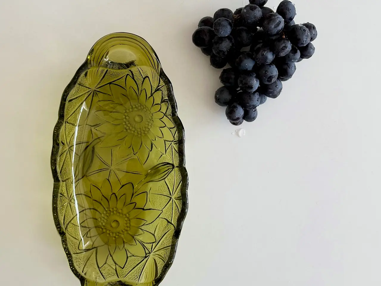 Billede 2 - Indiana Glass, oval skål