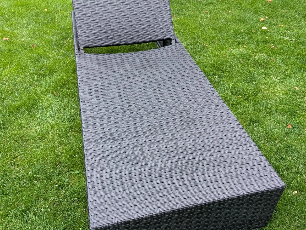 Billede 5 - William solseng i sort polyrattan inkl. hynde