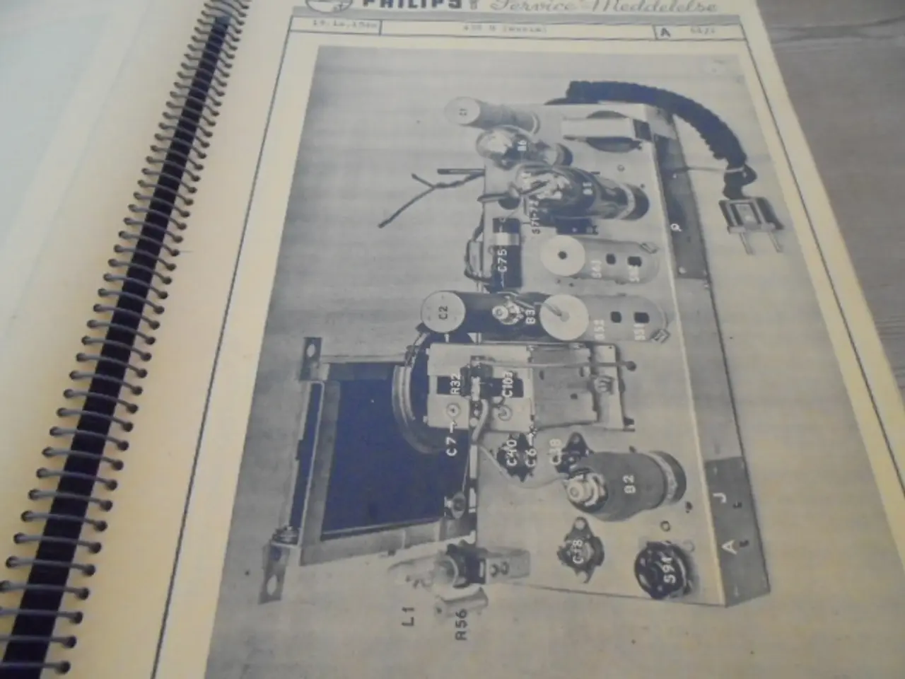 Billede 2 - Philips Service Meddelelser 1938-42 – Bind 2 – se