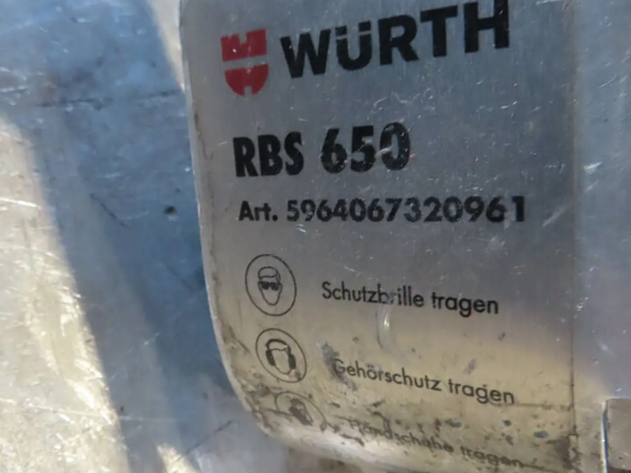 Billede 4 - Båndfil WÜRTH RBS 650