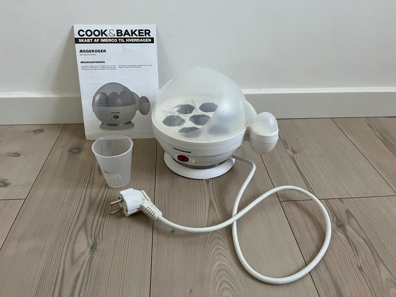 Billede 2 - Æggekoger Cook & Baker inkl. målebæger