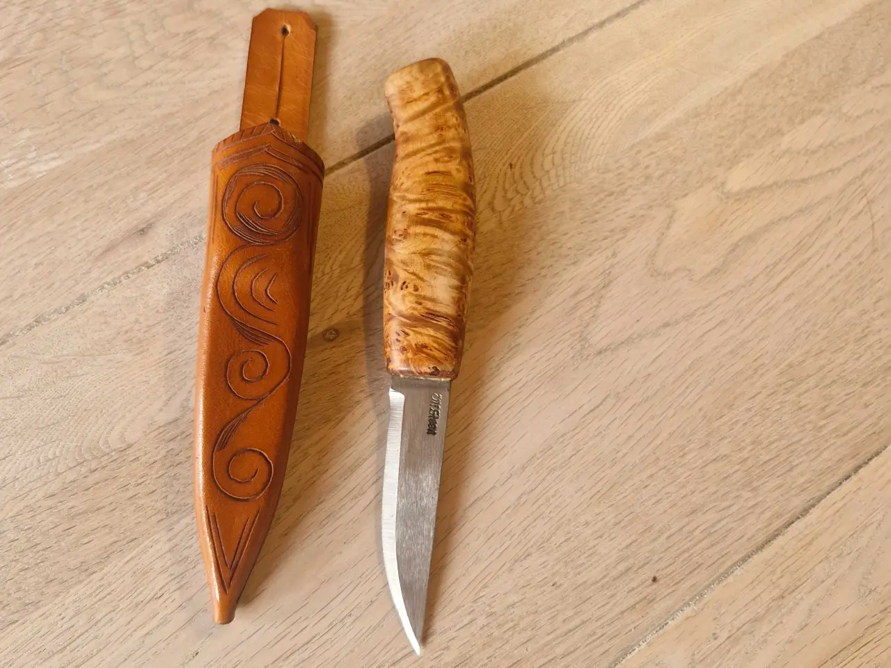 Billede 1 - Håndlavet jagt kniv