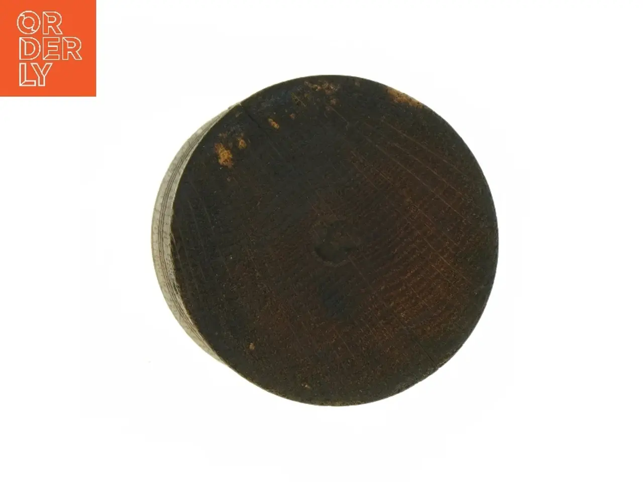 Billede 3 - Antik Træ Vase Lysestage (str. 21 x 10 cm)