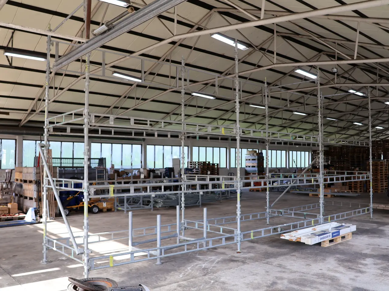 Billede 1 - Galvaniseret Haki/facade stillads