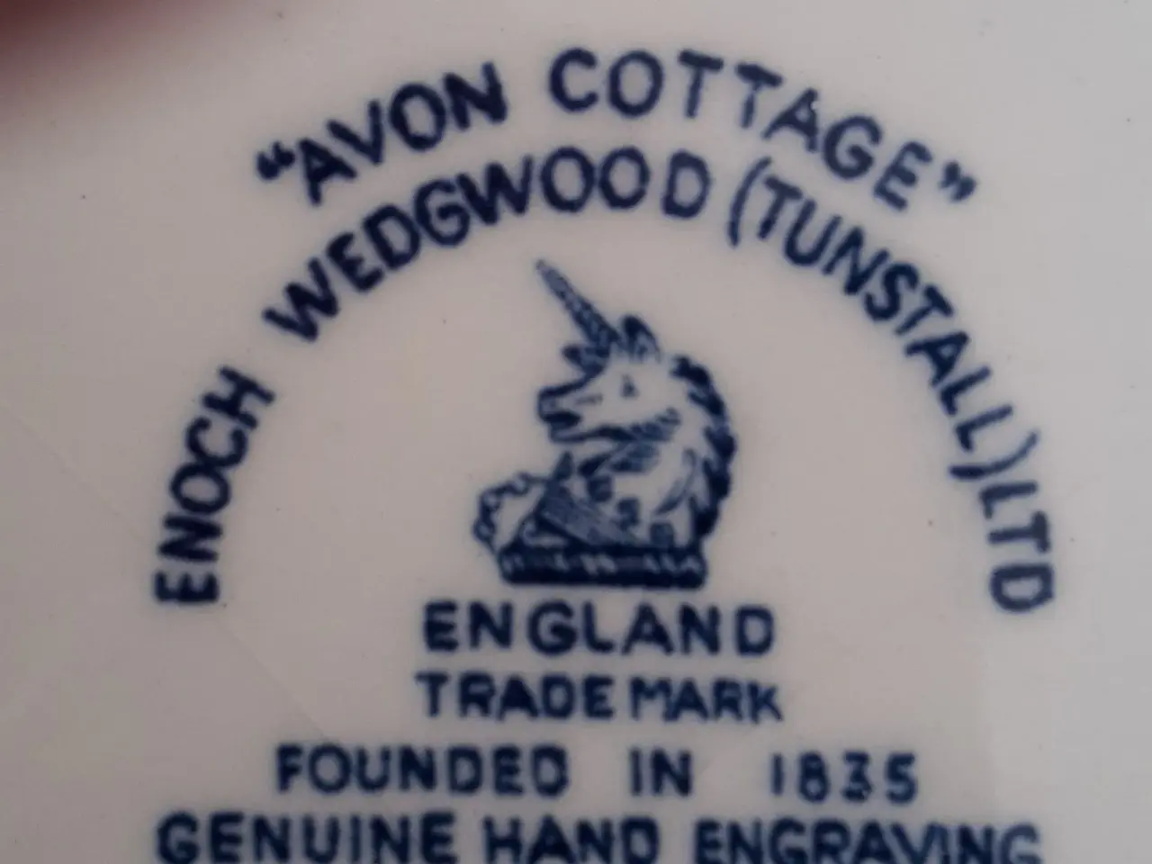 Billede 2 - Porcelæn tallerkne, england Ironstone