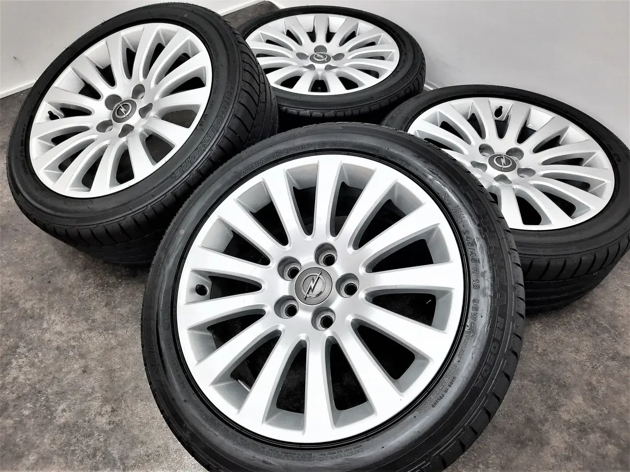 Billede 2 - 5x120 18" ET42 OPEL sommersæt