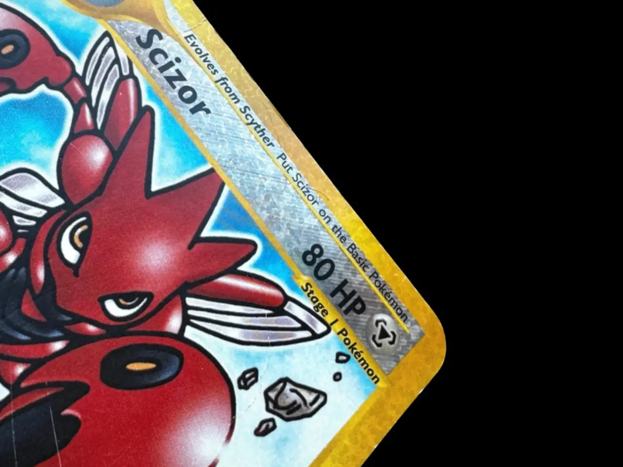 Billede 3 - Scizor 7/12 Holo - Box Topper - Vintage Pokemon