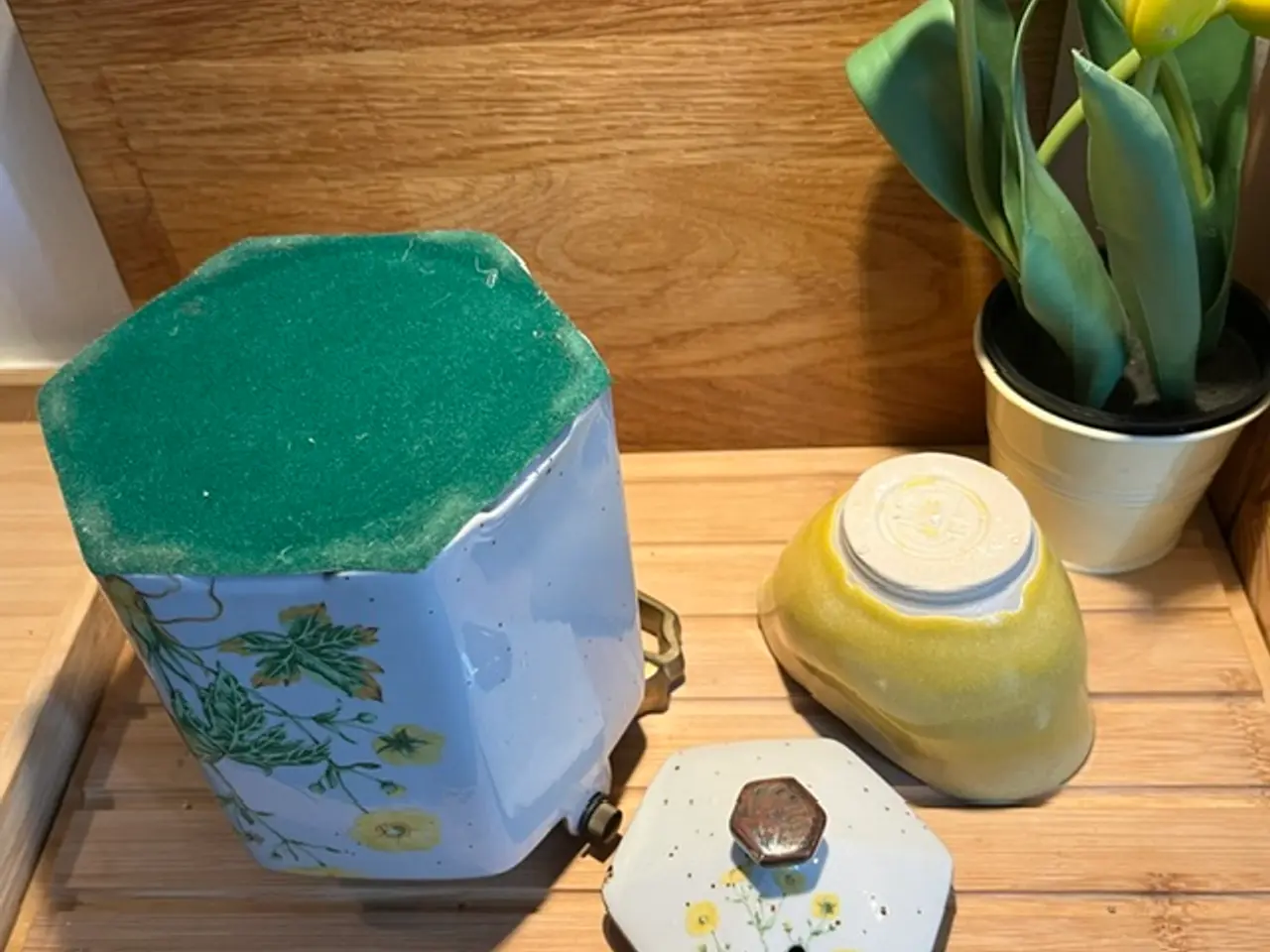 Billede 6 - Skønt retro keramik tekande