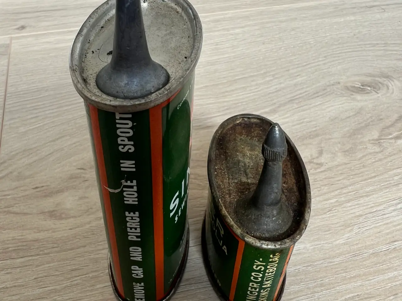 Billede 4 - Singer olieflasker
