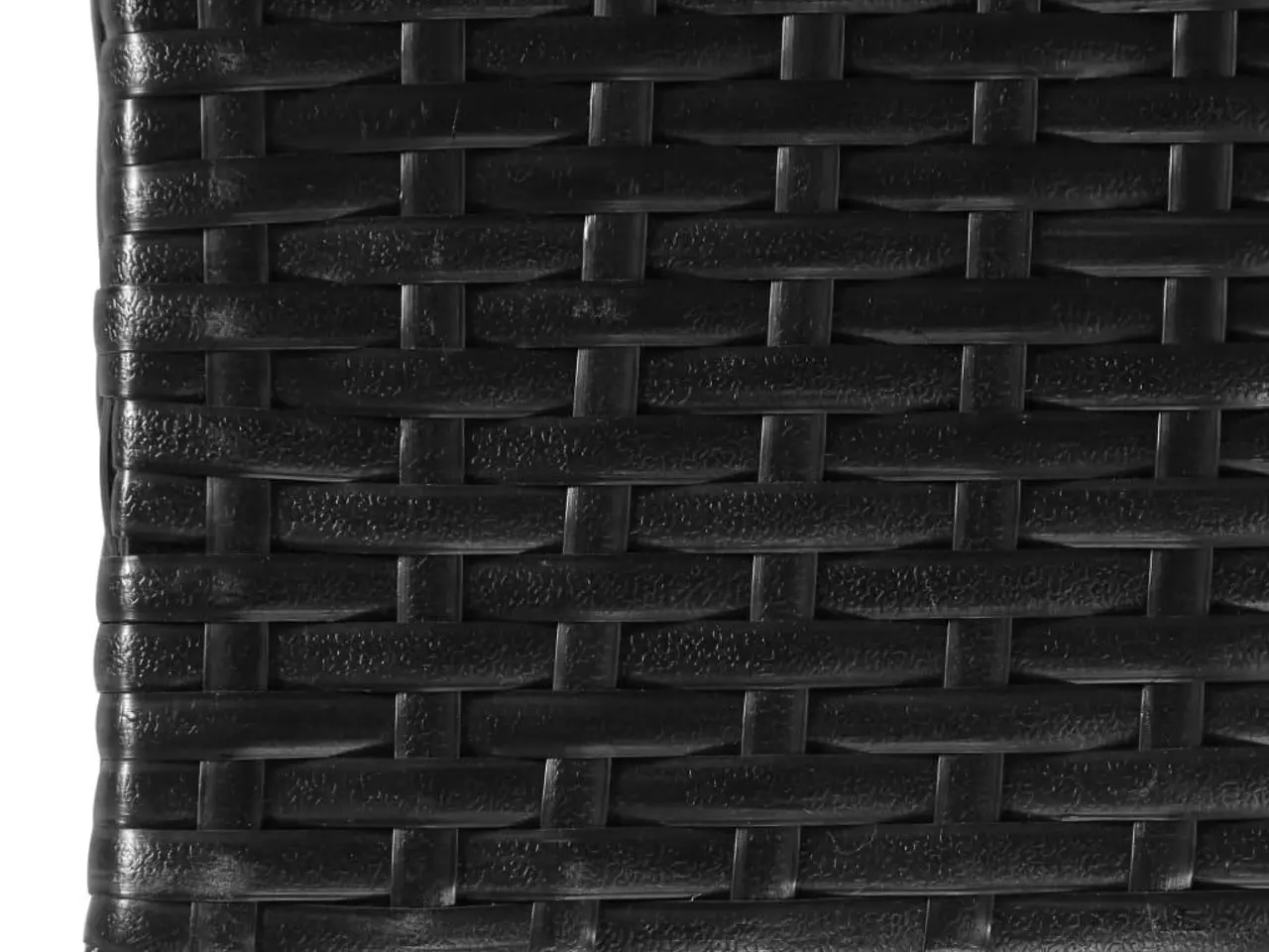 Billede 4 - Udendørs opbevaringskasse i polyrattan - 150×100×100 cm, sort