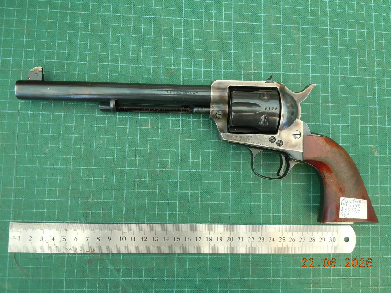 Billede 1 - Colt 1873 Flat Top Target .357 A. Uberti.
