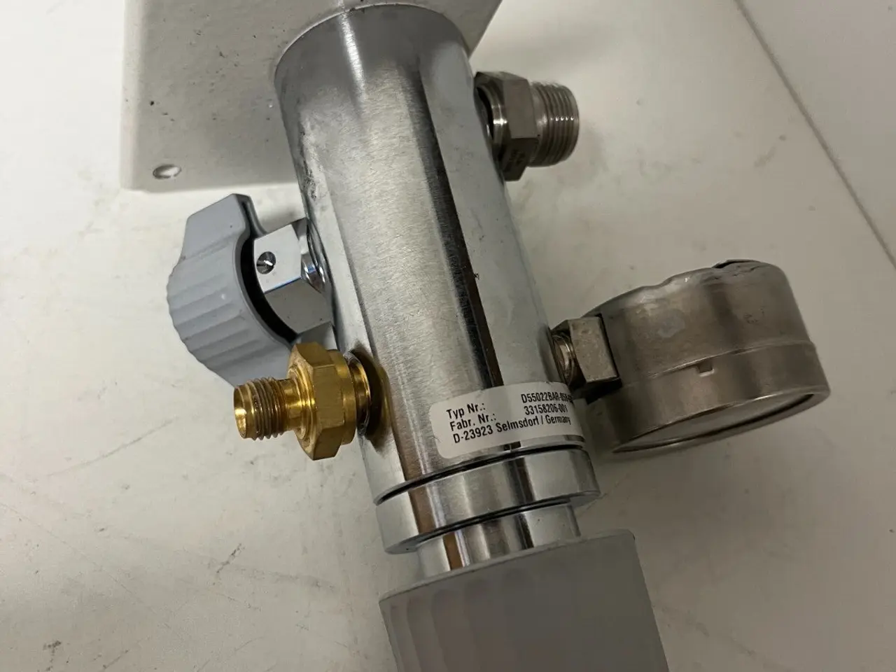 Billede 8 - TESCOM D55022BAR-05B-G3S Pressure Regulator Gauge