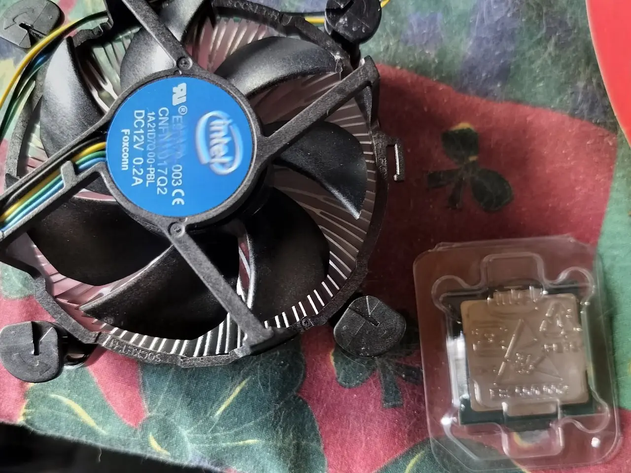 Billede 1 - intel core i3 10100f cpu med køler