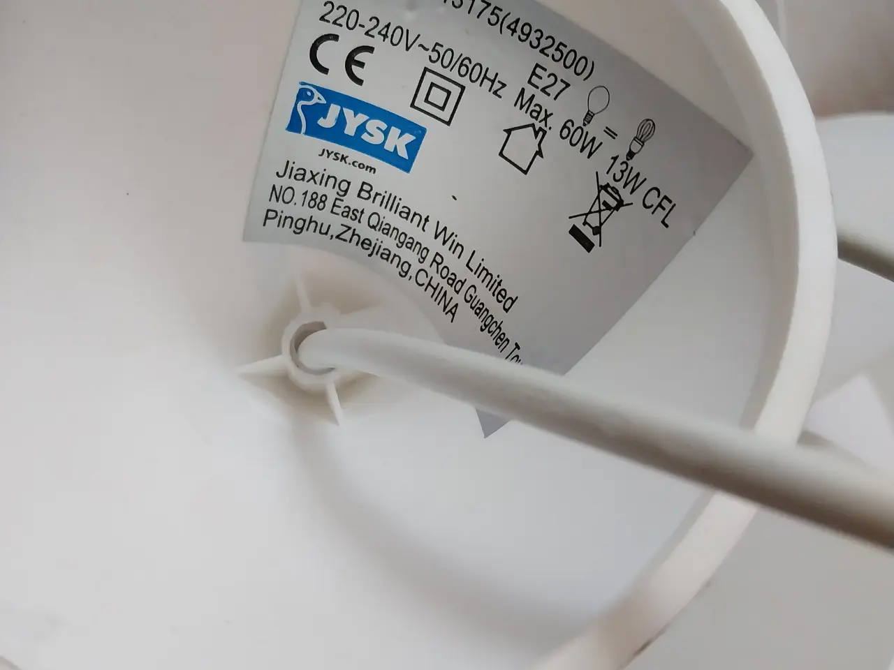 Billede 8 - Loftlampe hvid