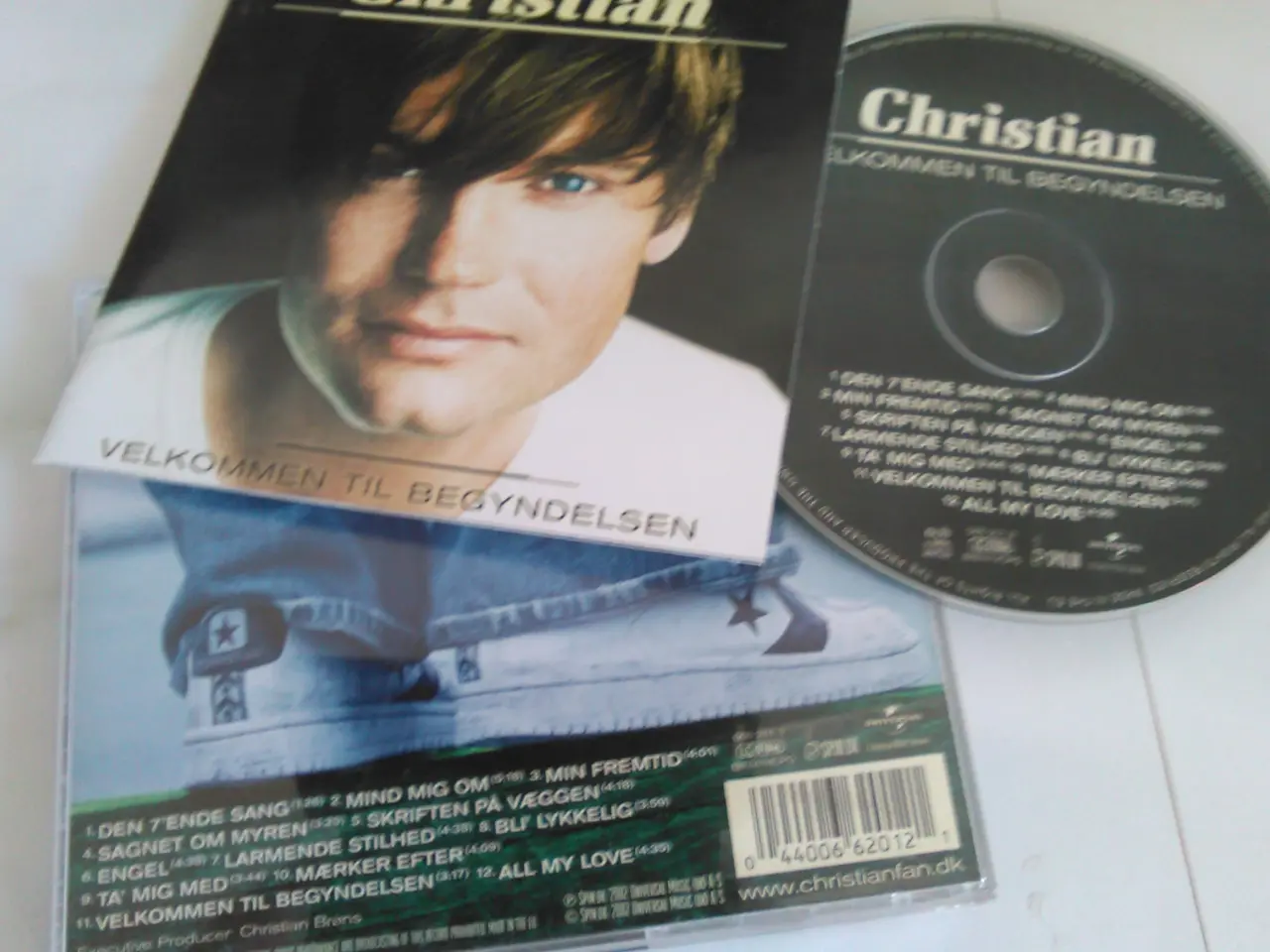 Billede 1 - Christian: Velkommen Til Begyndelsen 2002