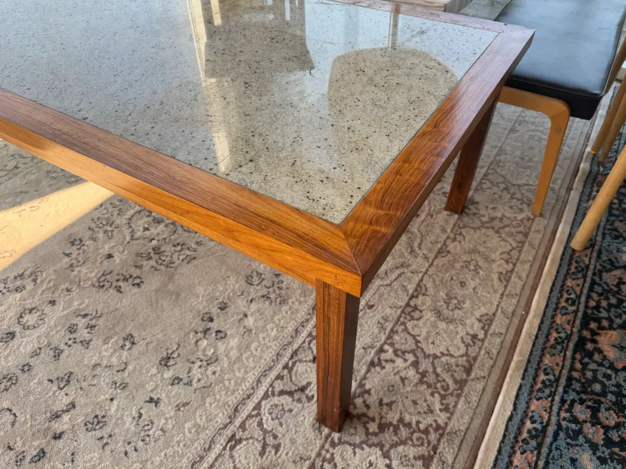 Billede 3 - Palisander Sofabord med Granit