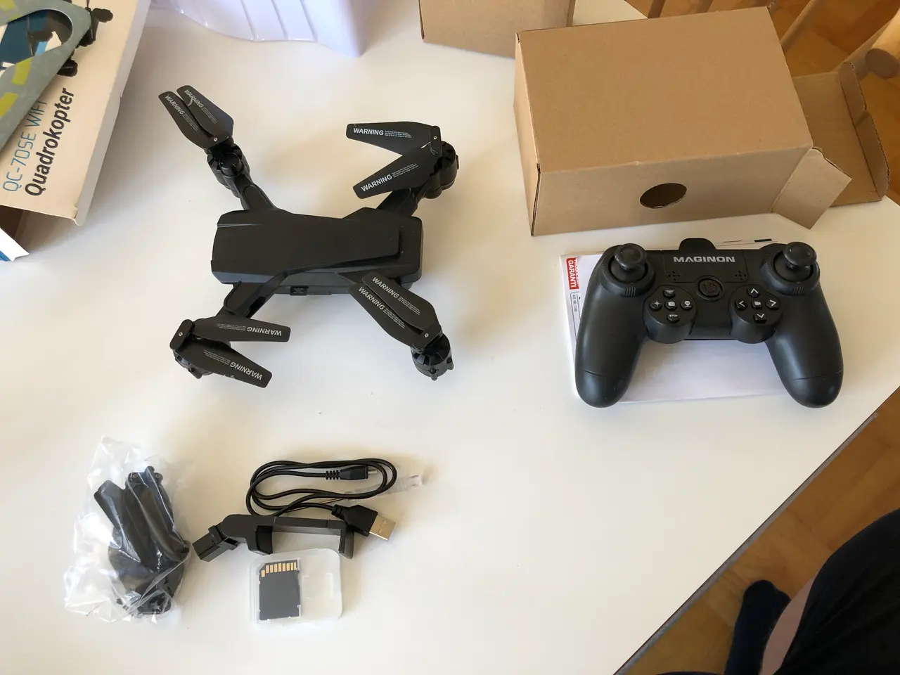 Billede 11 - Maginon QC-70SE WiFi quadrokopter drone med HD kam