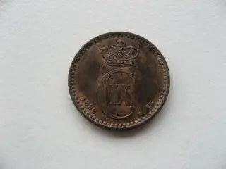 Særdeles Flot delfin 1 øre 1892, en af de svære