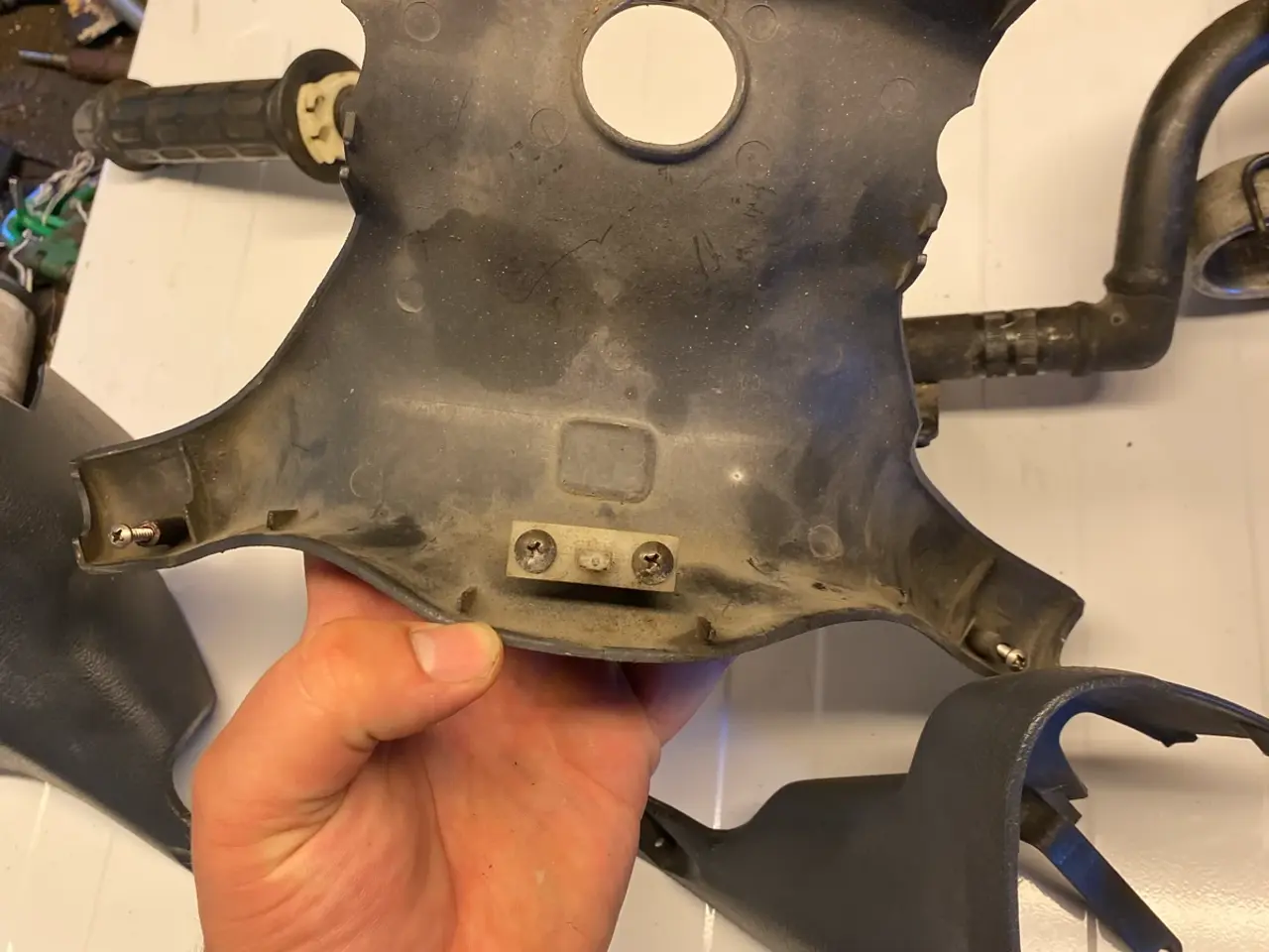 Billede 3 - Honda ST1100 – styr med plastik og dele
