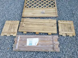 Plantekasse med espalier