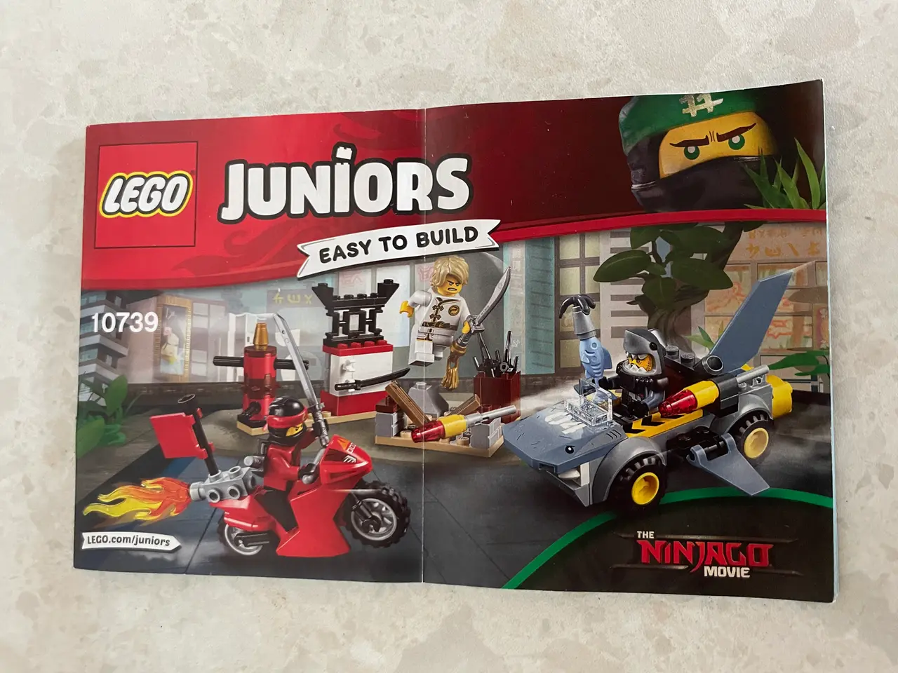 Billede 2 - Lego Juniors Ninjago movie 10739 Hajangreb