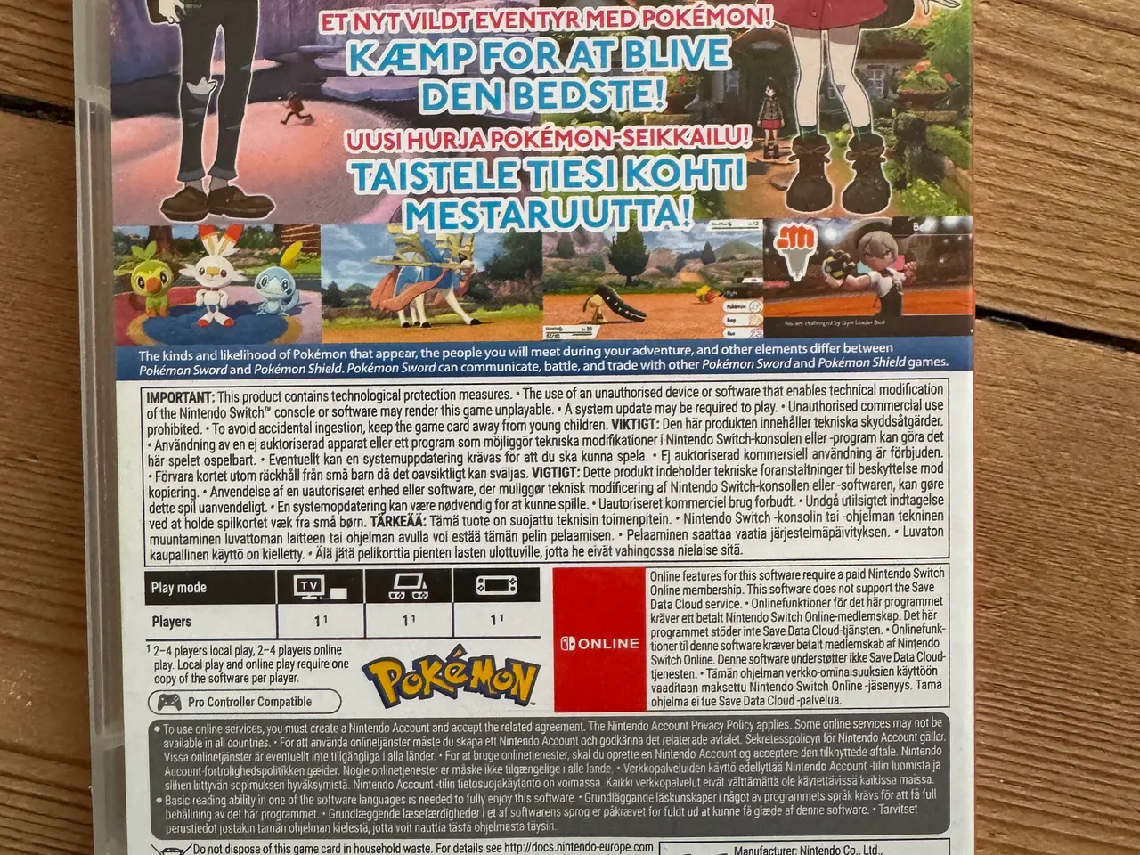 Billede 2 - Pokemon Sword Switch