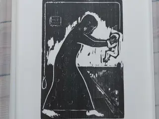 Originalt træsnit af Søren Hjorth Nielsen (1967)