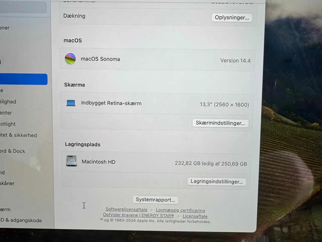 Billede 6 - Apple MacBook Pro 13” 2019 – 256GB – Meget flot st
