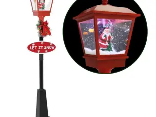 Julegadelampe med julemand 180 cm LED