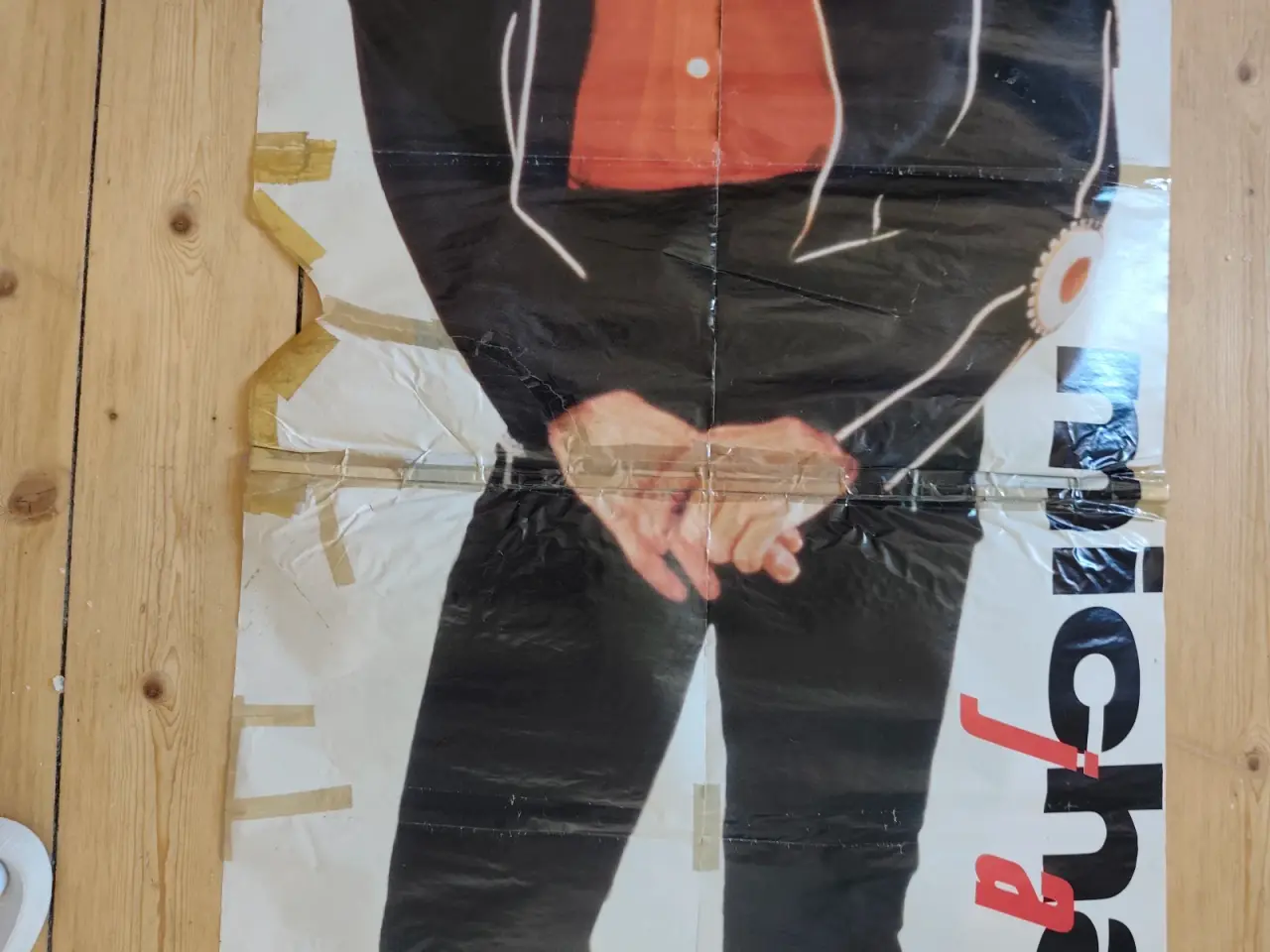Billede 2 - Lang gammel Michael Jackson plakat