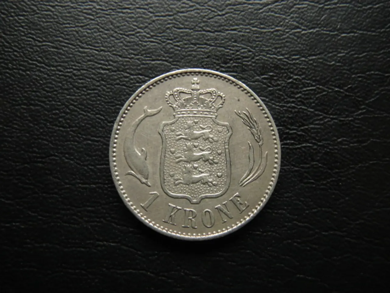 Billede 2 - 1 kr 1876 sølv kv. 1+