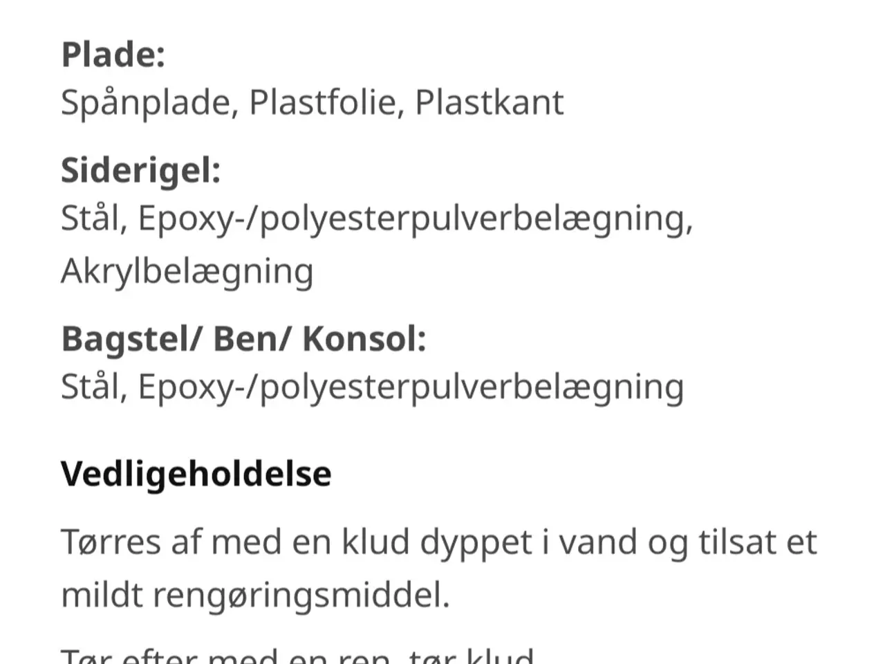 Billede 7 - Nyt hvidt spisebord