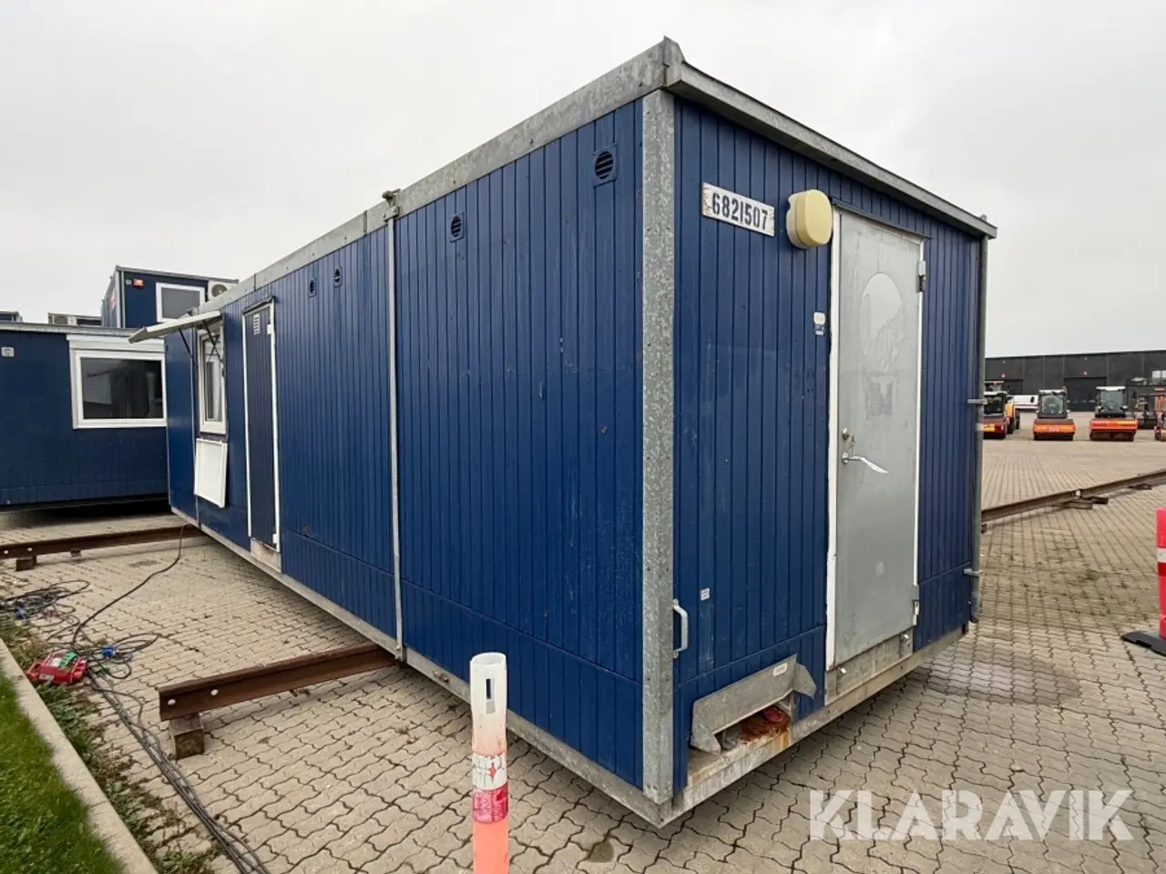 Billede 2 - Mandskabsskur M10, isoleret, 10 personer