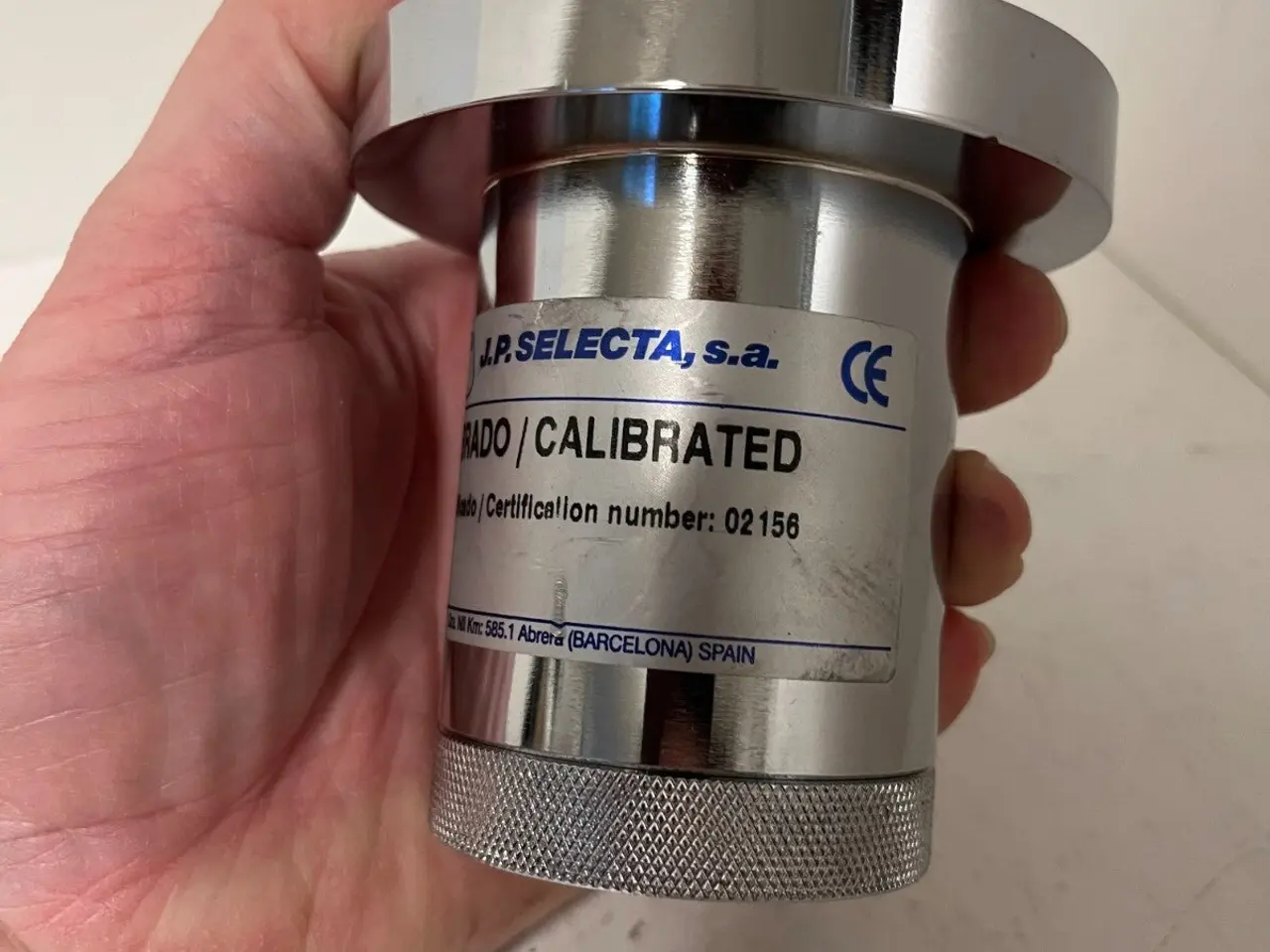 Billede 4 - J.P. Selecta Calibrated Reference Vessel Stainless