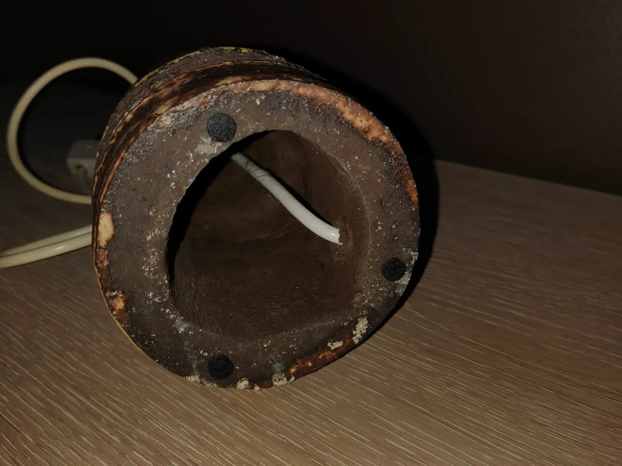 Billede 3 - Flot brutalistisk keramik bordlampe