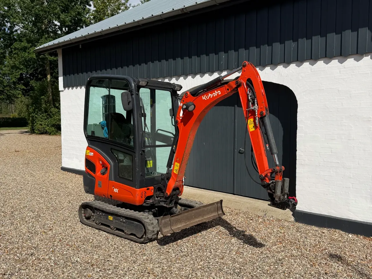 Billede 1 - Flot Kubota kx19-4 årgang 2021