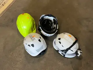 4 stk. sikkerhedshjelme KASK MM.