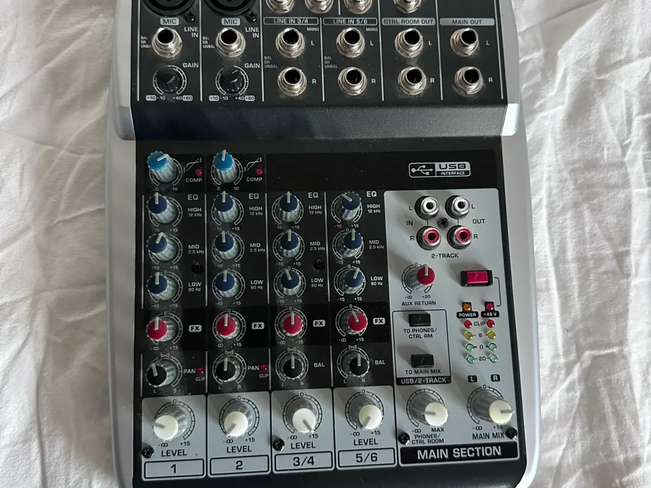 Billede 1 - Behringer XENYX QX602MP3 mixer