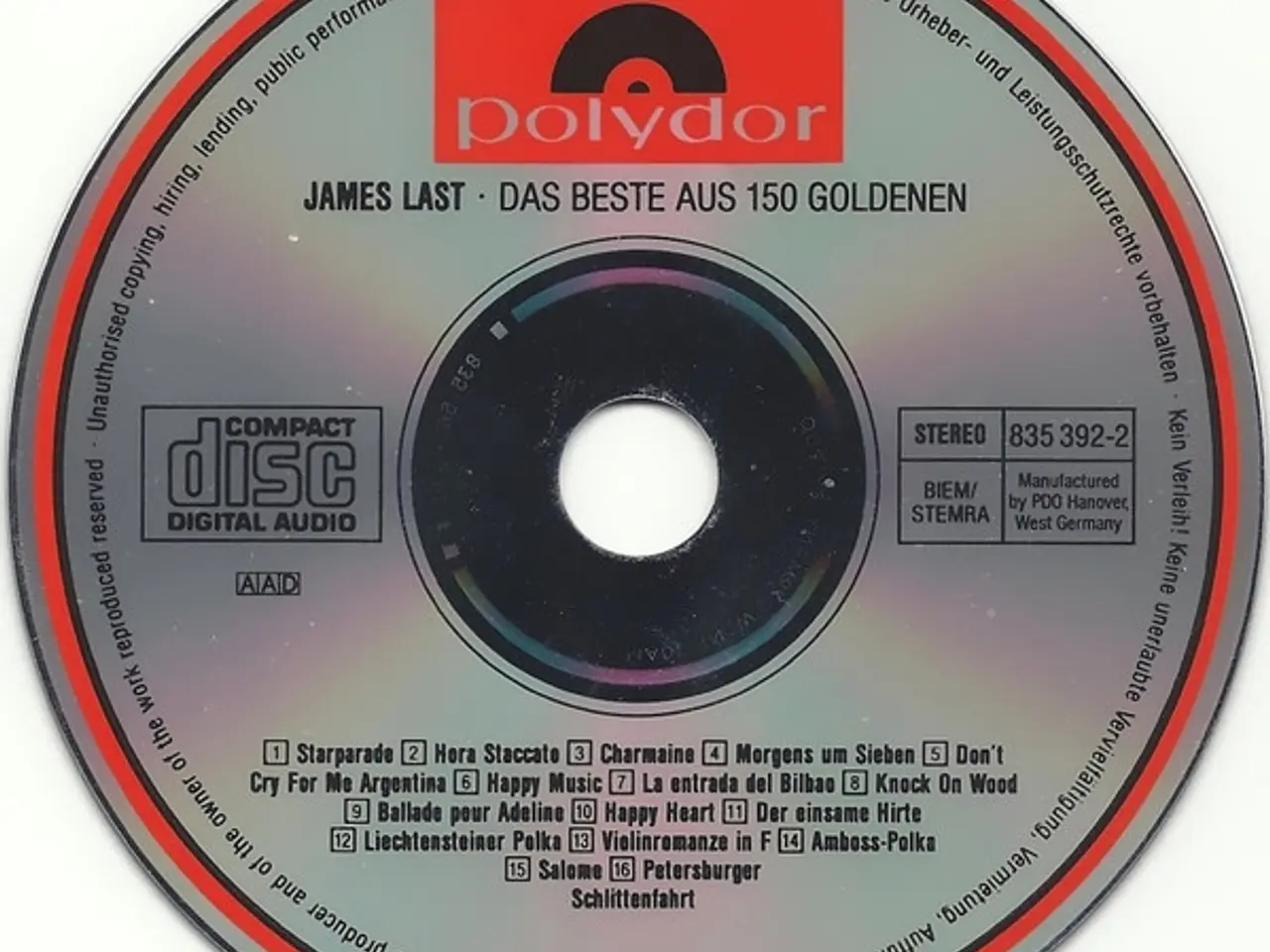 Billede 3 - James Last – Das Beste Aus 150 Goldenen – CD