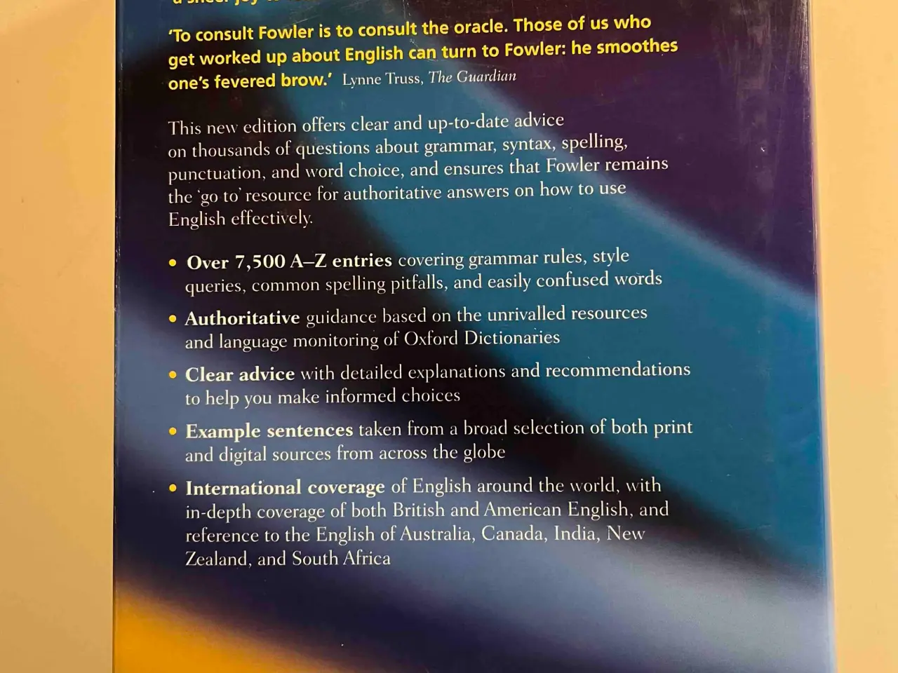 Billede 2 - Fowler's Dictionary of Modern English Usage: Ny!